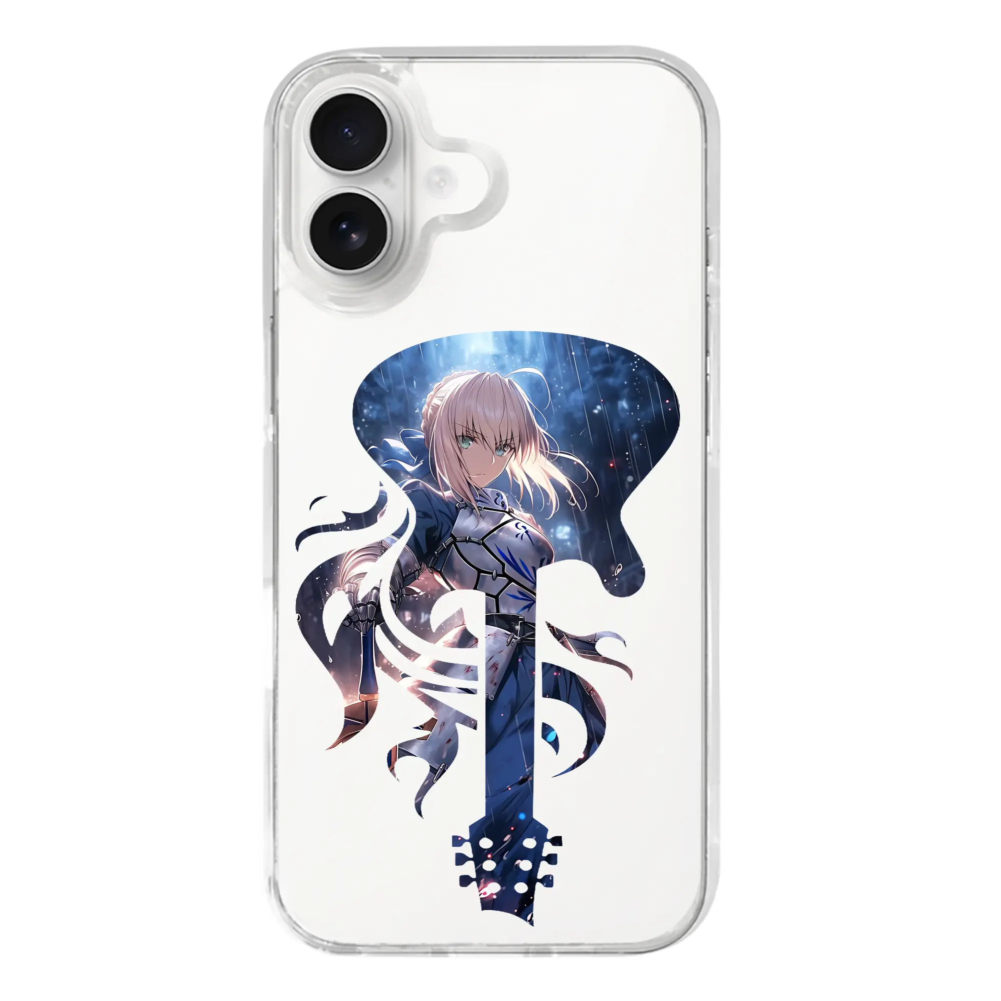 FGO グッズ,アルトリア - iPhone 17シリーズ 透明スマホケース – 薄型・耐衝撃・精密フィット保護カバー